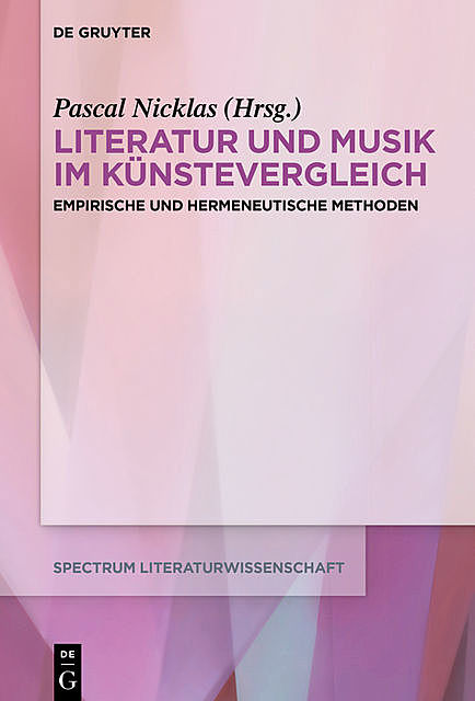 Literatur und Musik im Künstevergleich, Pascal Nicklas