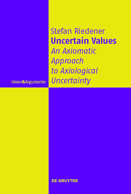 Uncertain Values, Stefan Riedener