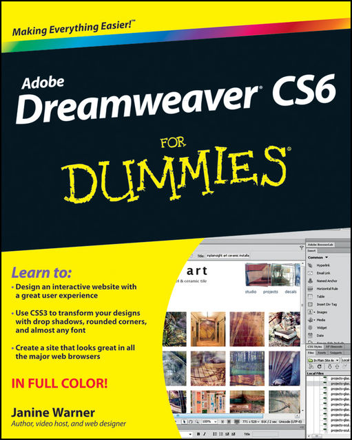 Dreamweaver CS6 For Dummies, Janine Warner