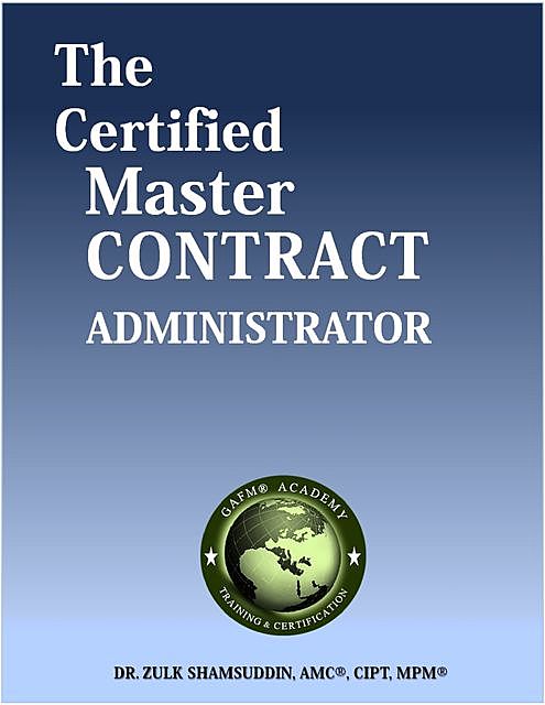 The Certified Master Contract Administrator, Zulk Shamsuddin