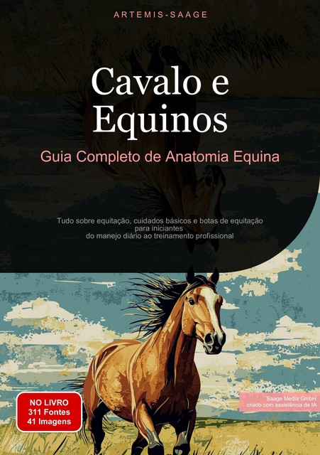 Cavalo e Equinos: Guia Completo de Anatomia Equina, Artemis Saage