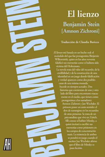 El lienzo, Benjamin Stein