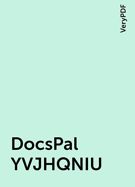 DocsPal YVJHQNIU, VeryPDF
