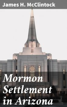 Mormon Settlement in Arizona, James H.McClintock