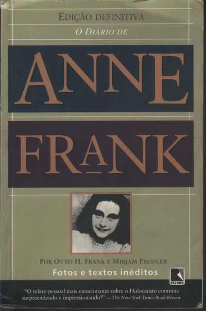 O Diário de Anne Frank, Anne Frank