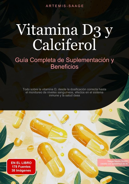 Vitamina D3 y Calciferol: Guía Completa de Suplementación y Beneficios, Artemis Saage