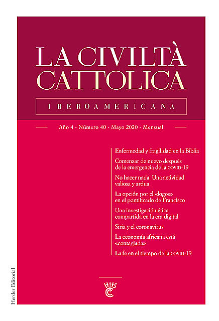 La Civiltà Cattolica Iberoamericana 40, Varios Autores