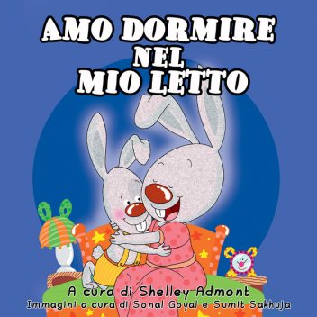 Amo dormire nel mio letto, KidKiddos Books, Shelley Admont