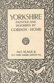 Yorkshire, Gordon Home