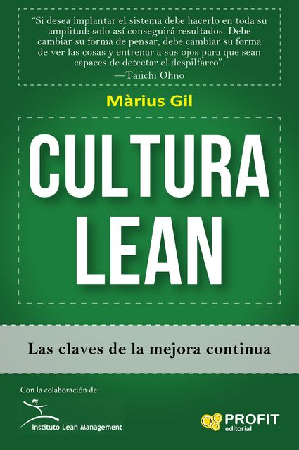 Cultura Lean, Marius Gil Mendoza