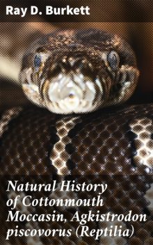 Natural History of Cottonmouth Moccasin, Agkistrodon piscovorus (Reptilia), Ray D. Burkett