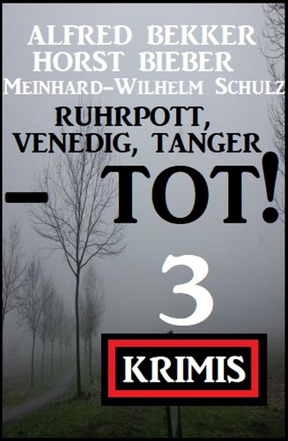 Ruhrpott, Venedig, Tanger – tot! 3 Krimis, Alfred Bekker, Horst Bieber, Schulz Meinhard-Wilhelm
