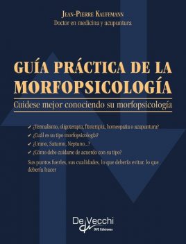 Guía práctica de la morfopsicología, Jean-Pierre Kauffmann