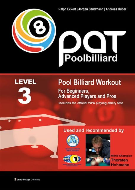 Pool Billiard Workout PAT Level 3, Ralph Eckert, Andreas Huber, Jorgen Sandmann
