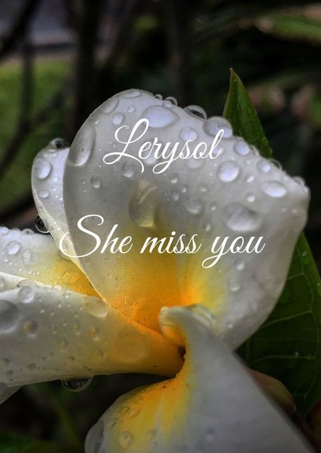 She miss you, Lerysol