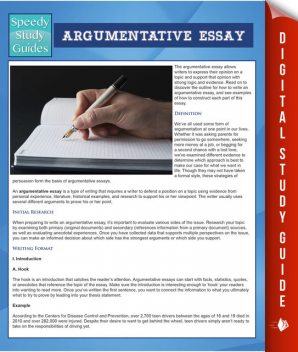 Argumentative Essay (Speedy Study Guides), Speedy Publishing