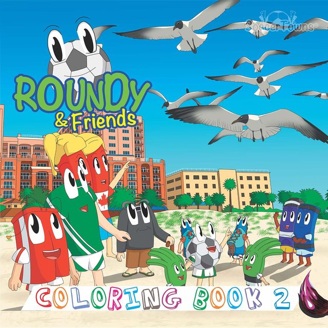 Roundy & Friends – Coloring Book 2, Andres Varela