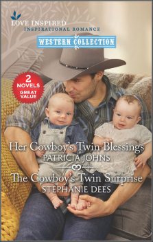 Her Cowboy's Twin Blessings and The Cowboy's Twin Surprise, Stephanie Dees, Patricia Johns