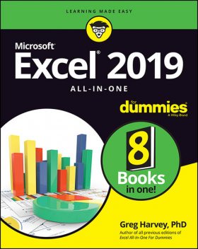 Excel 2019 All-in-One For Dummies, Greg Harvey