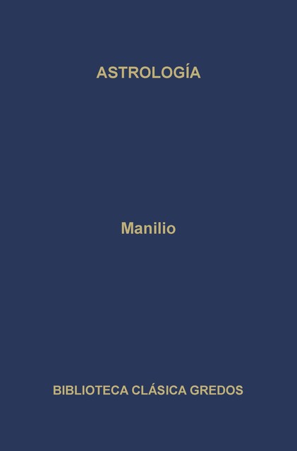 Astrología, Manilio
