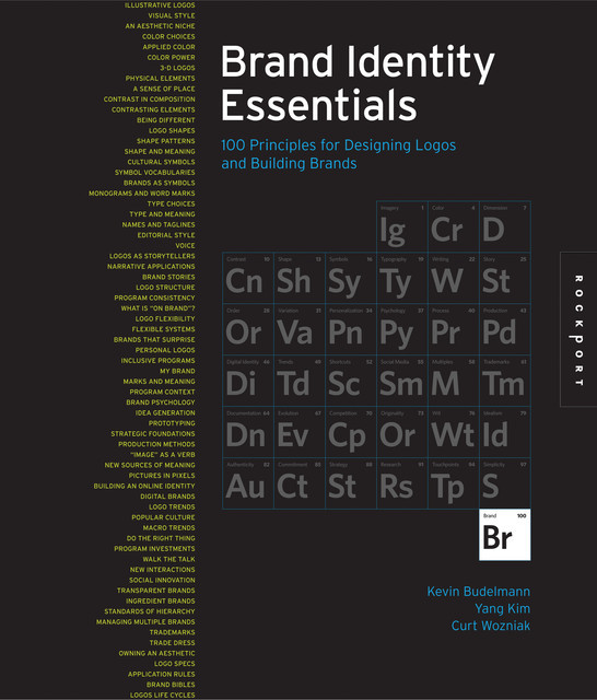 Brand Identity Essentials, Kevin Budelmann, Curt Wozniak, Yang Kim