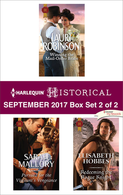 Harlequin Historical September 2017 – Box Set 2 of 2, Sarah Mallory, Elisabeth Hobbes, Lauri Robinson