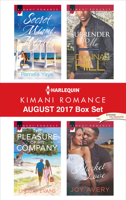 Harlequin Kimani Romance August 2017 Box Set, Pamela Yaye, Donna Hill, Joy Avery, Lindsay Evans