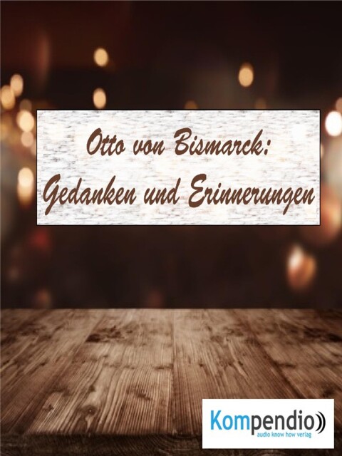 Gedanken und Erinnerungen, Alessandro Dallmann