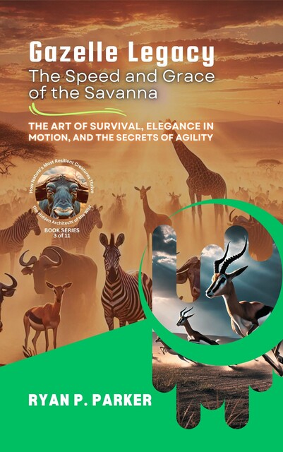 Gazelle Legacy, The Speed and Grace of the Savanna, Ryan P. Parker