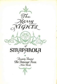 The Merry Nights of Straparola, Giovanni Francesco Straparola