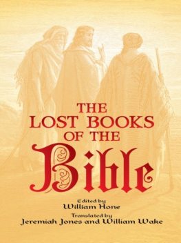 The Lost Books of the Bible, William Hone