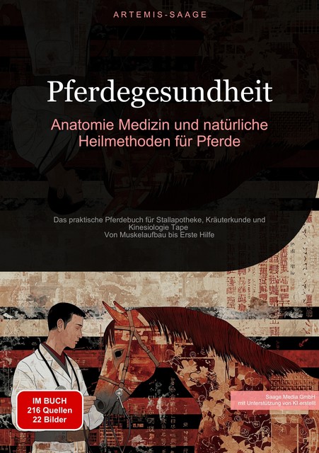 Pferdegesundheit: Anatomie, Medizin und natürliche Heilmethoden für Pferde, Artemis Saage