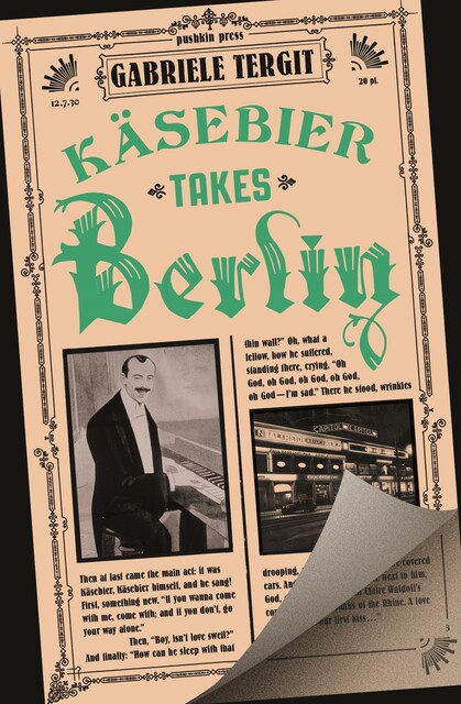Käsebier Takes Berlin, Gabriele Tergit