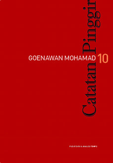 Catatan Pinggir 10, Goenawan Mohamad