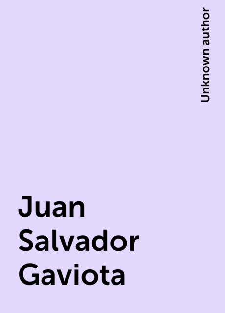 Juan Salvador Gaviota, 