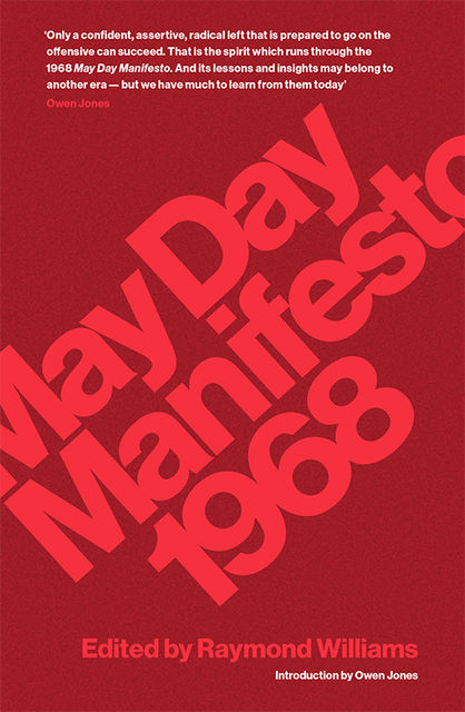 May Day Manifesto 1968, Raymond Williams