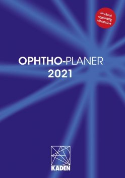 OPHTHO-PLANER 2021, Co KG, amp, R. Kaden Verlag GmbH