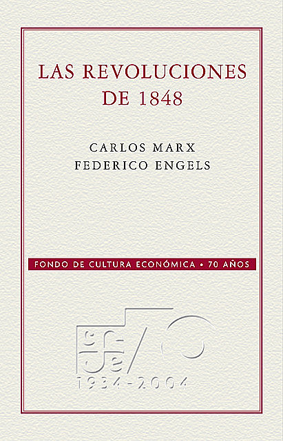 Las Revoluciones de 1848, Federico Engels, Carlos Marx