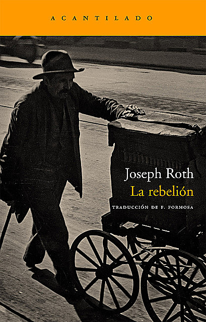 La rebelión, Joseph Roth