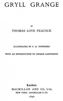 Gryll Grange, Thomas Love Peacock