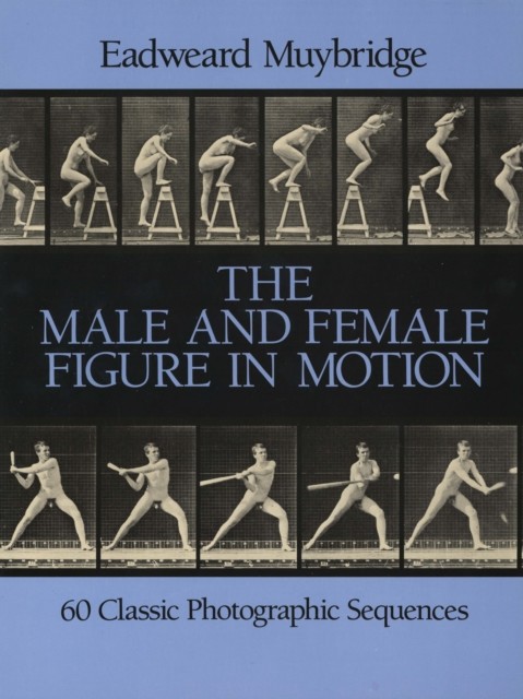 Male and Female Figure in Motion, Eadweard Muybridge