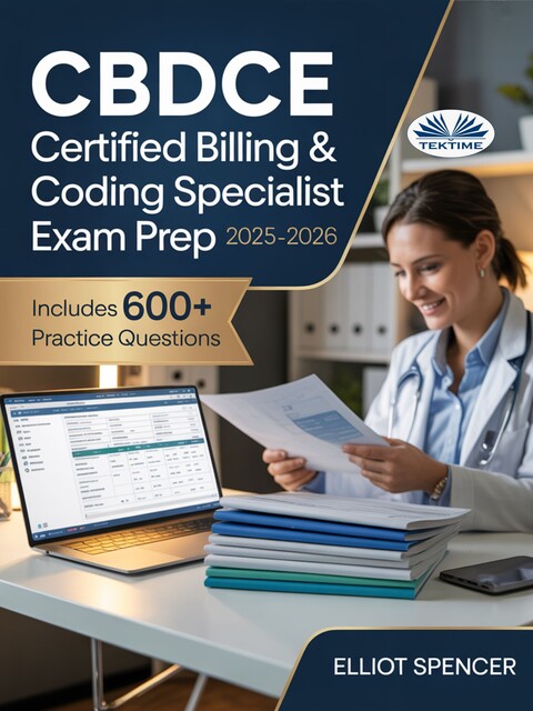 CBDCE Certified Billing & Coding Specialist Exam Prep 2025–2026-Study Guide With 600+ Practice Questions, Detailed Answer Explanations & Proven Test-Taking Strategy, Elliot Spencer