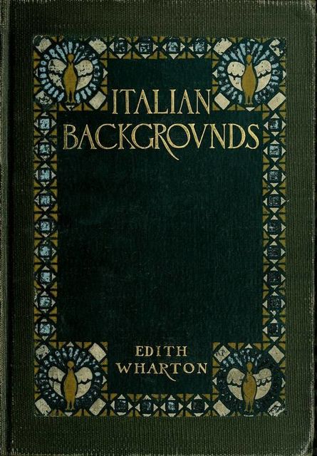 Italian Backgrounds, Edith Wharton