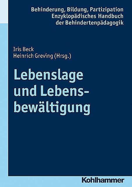 Lebenslage und Lebensbewältigung, Heinrich Greving, Iris Beck