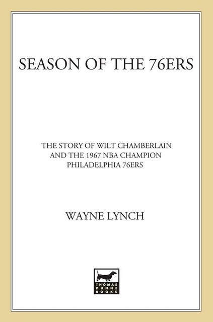 Season of the 76ers, Wayne Lynch