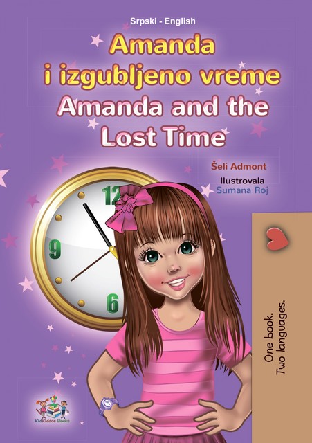 Amanda i izgubljeno vreme Amanda and the Lost Time, KidKiddos Books, Shelley Admont