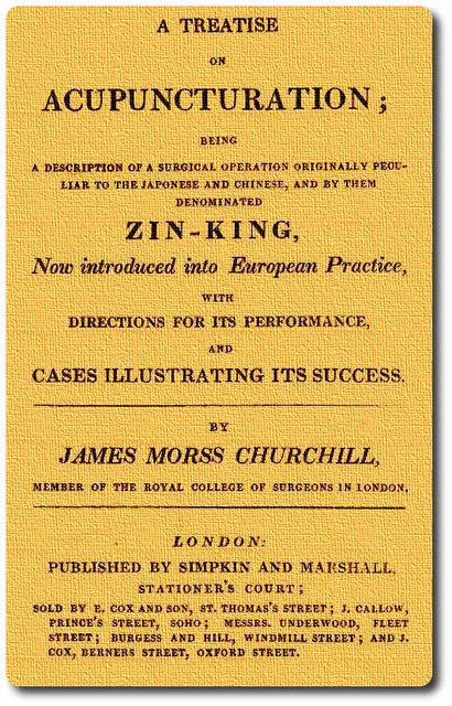 A Treatise on Acupuncturation, James Churchill