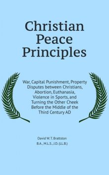 Christian Peace Principles, David Brattston
