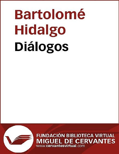 Diálogos, Bartolomé Hidalgo