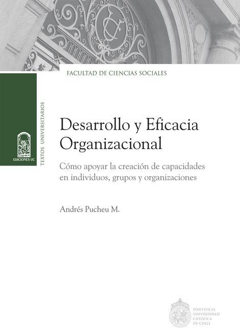 Desarrollo y eficacia organizacional. Cómo apoyar la creación de capacidades en individuos, grupos y organizaciones, Juan Andrés Pucheu